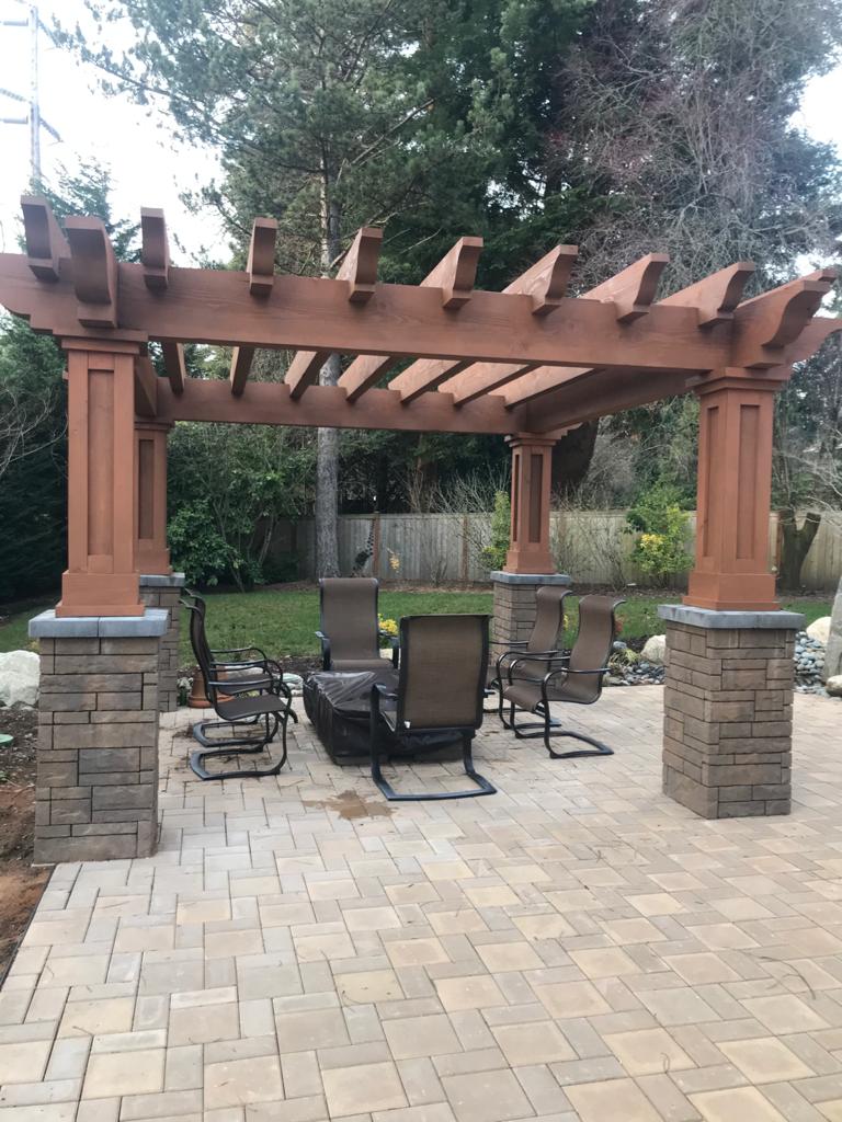 Outdoor timber structure